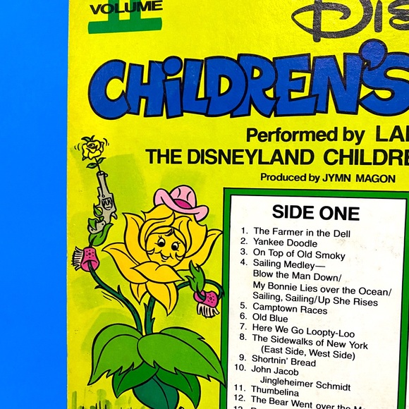 DISNEY’S VTG 1979 CHILDREN’S FAVORITES DISNEYLAND VINYL RECORD LP VOL II #1V8121 - Picture 9 of 16
